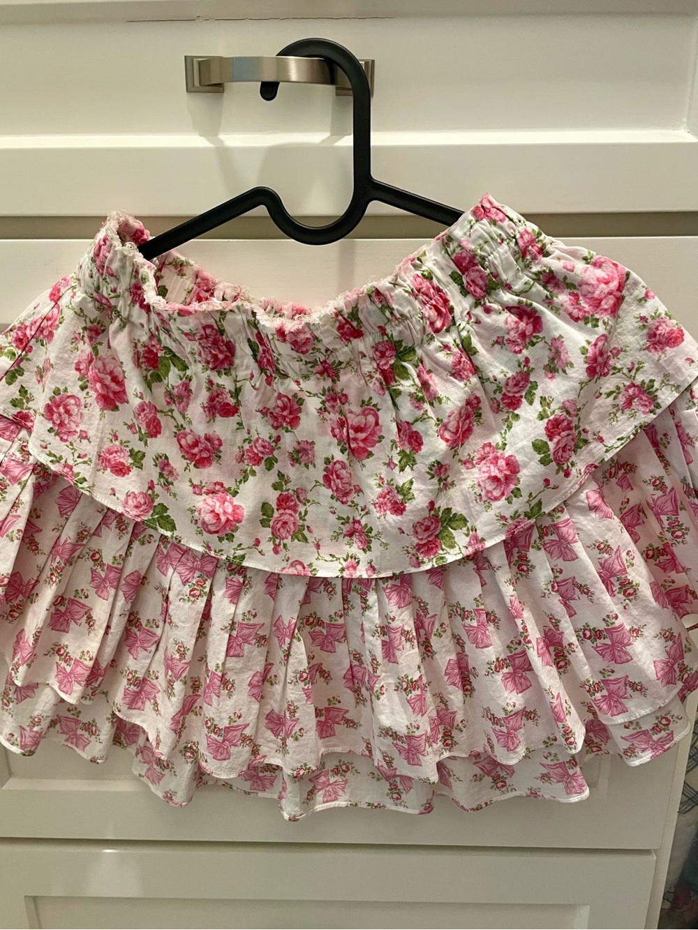 LoveShackFancy Floral Skirt - size P
